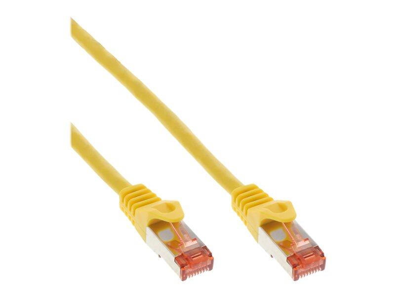 InLine® - Patch-Kabel - RJ-45 (M) bis RJ-45 (M) - 1 m - SFTP 76111Y