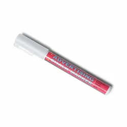 Holzrahmen 3mm Kreidemarker weiss - schmal für Kreidetafel Holz