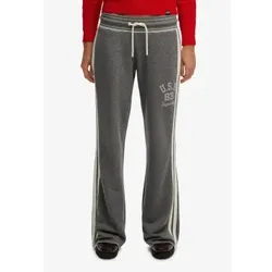 Superdry für Damen. W7011308A Schlaghose grau (S), Lässig, Baumwolle