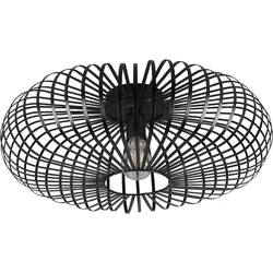 Deckenleuchte Johann Schwarz max. 60 Watt Deckenlampe
