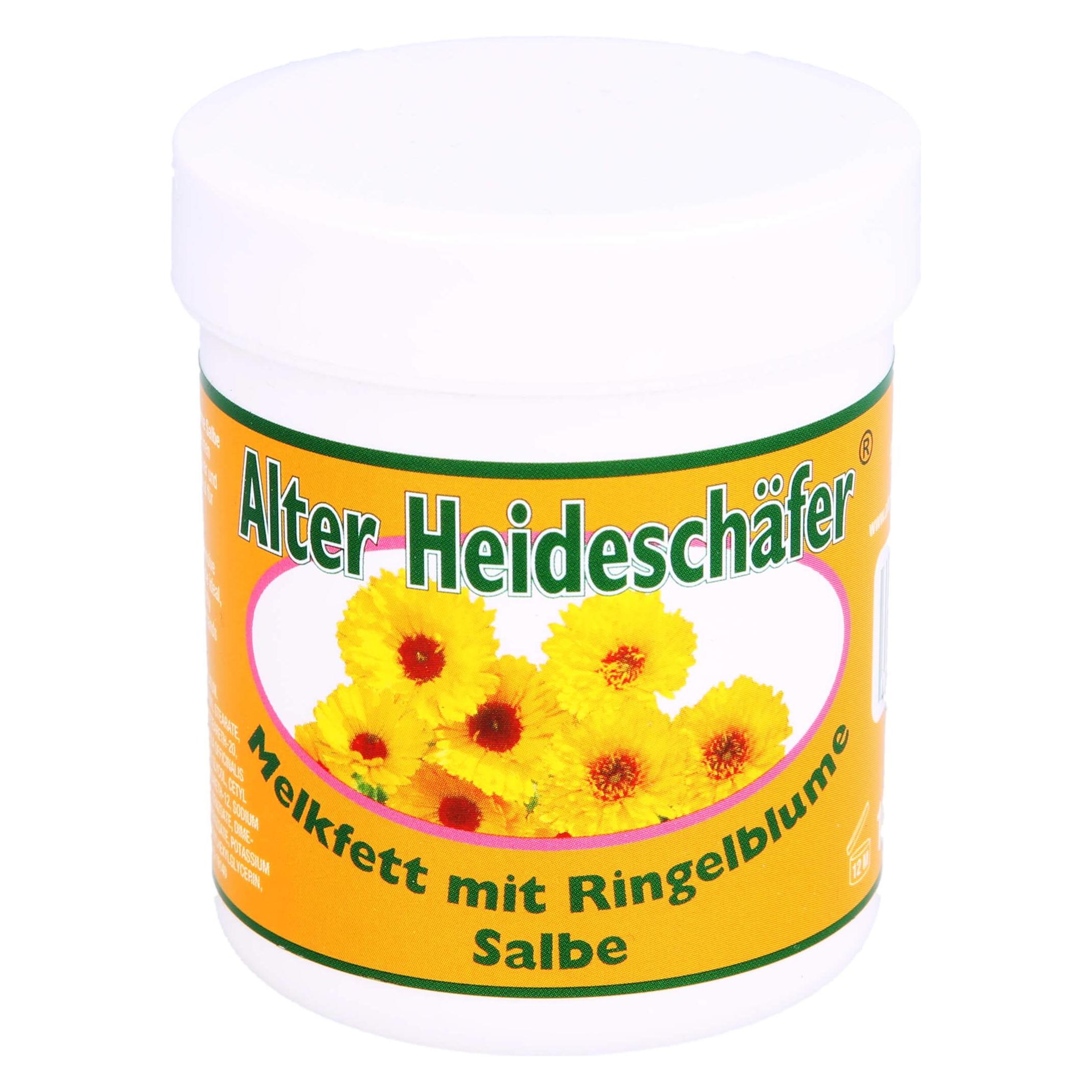 Axisis Melkfett Salbe mit Ringelblume Alter Heideschäfer, 100 ml Salbe (Körpercreme, 100 ml) (04942880)