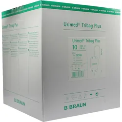 Urimed Tribag Plus Urin-Beinbtl.800ml Unster 60cm 10 ST