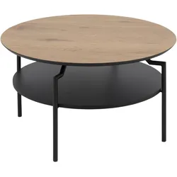 Ebuy24, Couchtisch + Beistelltisch, Couchtisch Gold (80 x 80 x 45 cm)
