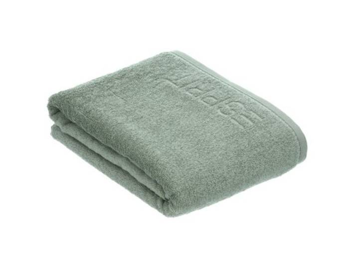 Esprit Badetuch Modern Solid Soft Green Baumwolle 100 x 150 cm