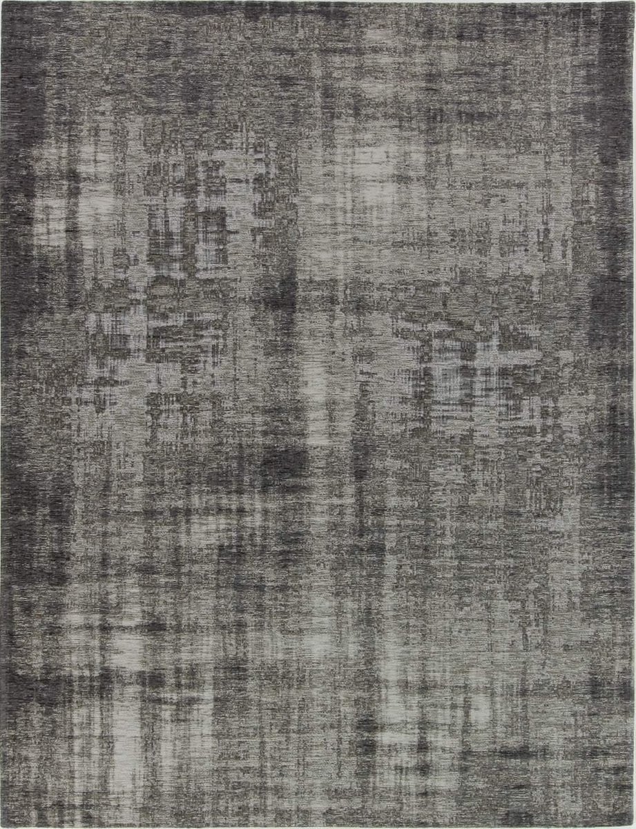 Acsento Grunge Vloerkleed - Grijs - Abstract - Rechthoekig - Acryl