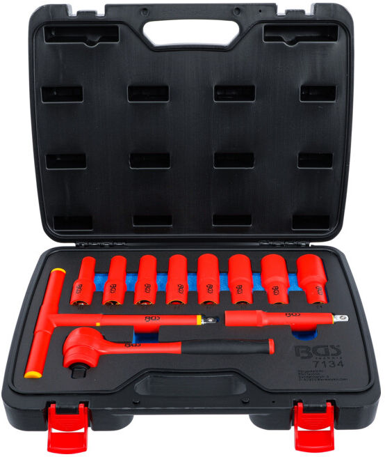BGS technic BGS Jeu de douilles VDE Empreinte 12,5 mm (1/2