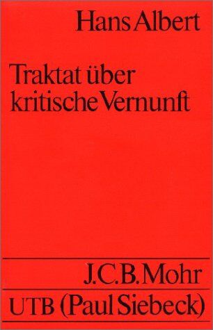 Hans Albert - Traktat über kritische Vernunft - Preis vom 19.10.2026 19:33:35 h