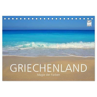 Griechenland – Magie der Farben (Tischkalender 2027 DIN A5 quer), CALVENDO Monatskalender