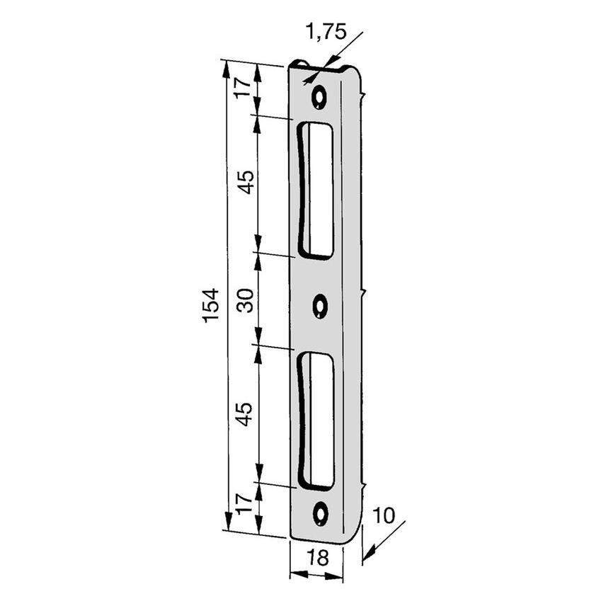 OK-Line U-Schliessbleche (Schliessblech) (OPO6207921)