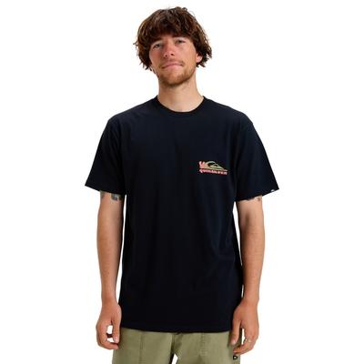 T-Shirt QUIKSILVER "Ev Everyday Paradise", Herren, Gr. M, schwarz, Obermaterial: 100% Baumwolle., Shirts T-Shirt