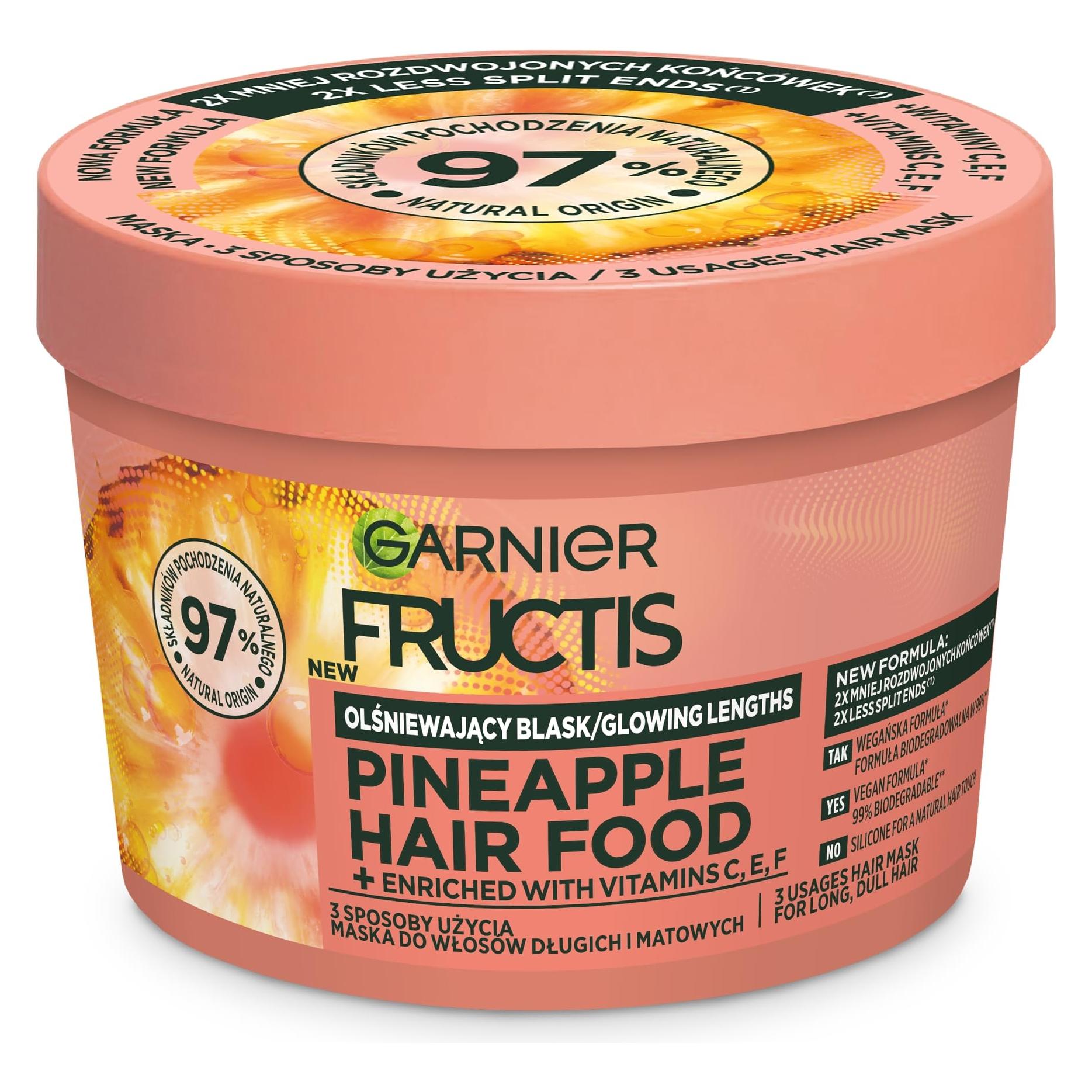 Garnier Hair Food Mask For Long And Matte Hair Pineapple 400Ml (400 ml) (3600542500395)
