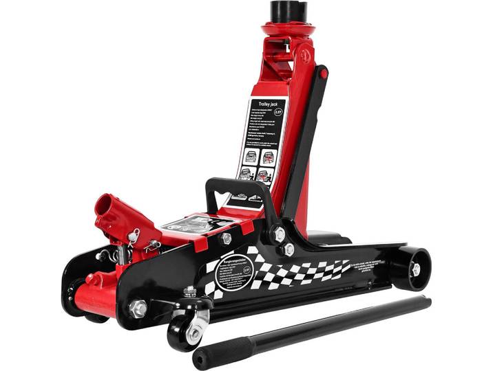 tectake, , schwarz/rot, Schwarz, Rot, Metall, Freiform, 22x41x56.5 cm, Freizeit & Co, Heimwerken, Werkzeug, Handwerkzeug