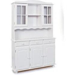 Inter Link, Vitrine + Buffetschrank, Siena (130 x 43 x 198 cm)