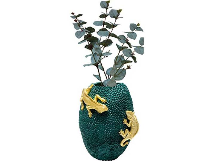 Kare Design Vase Chamäleon Jackfrucht, Grün, 39x27 cm