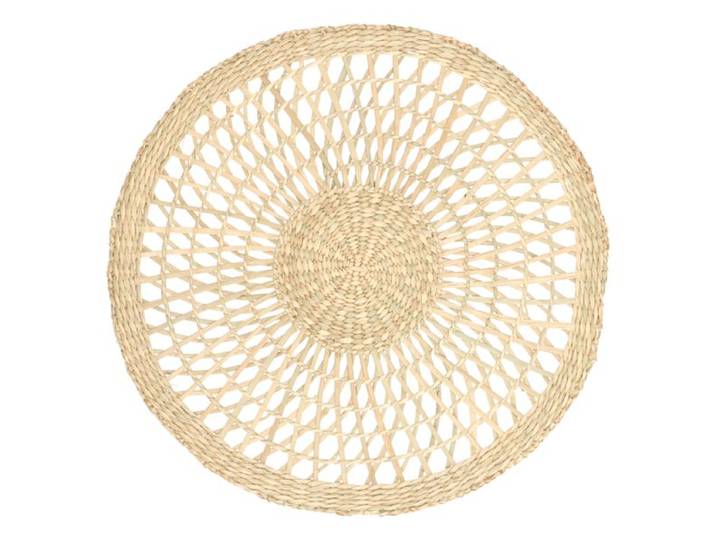 Placemat rond, open, zeegras, Ø 38 cm