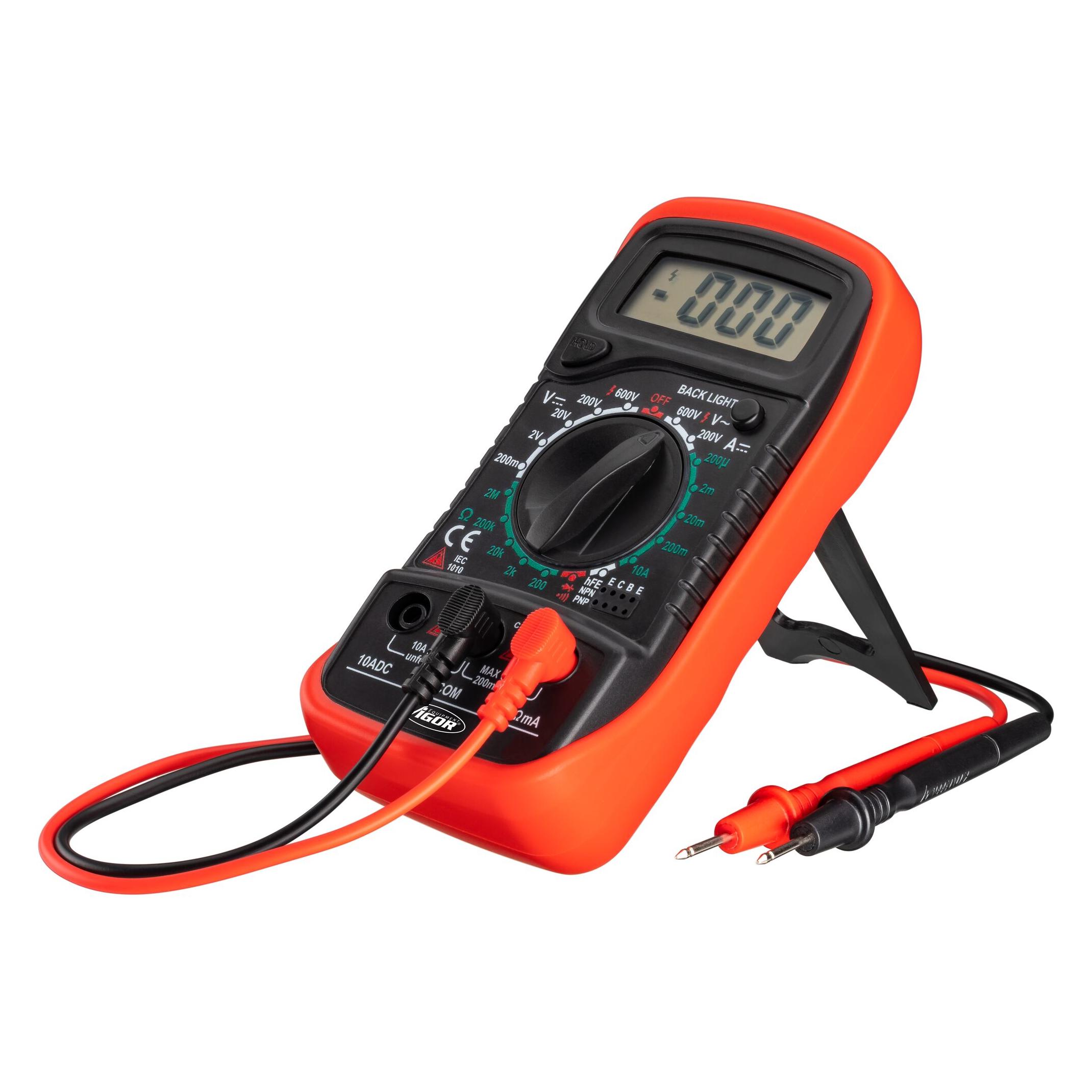 Vigor Digital Multimeter V4324 (CAT II, Hand-Multimeter) (V4324)