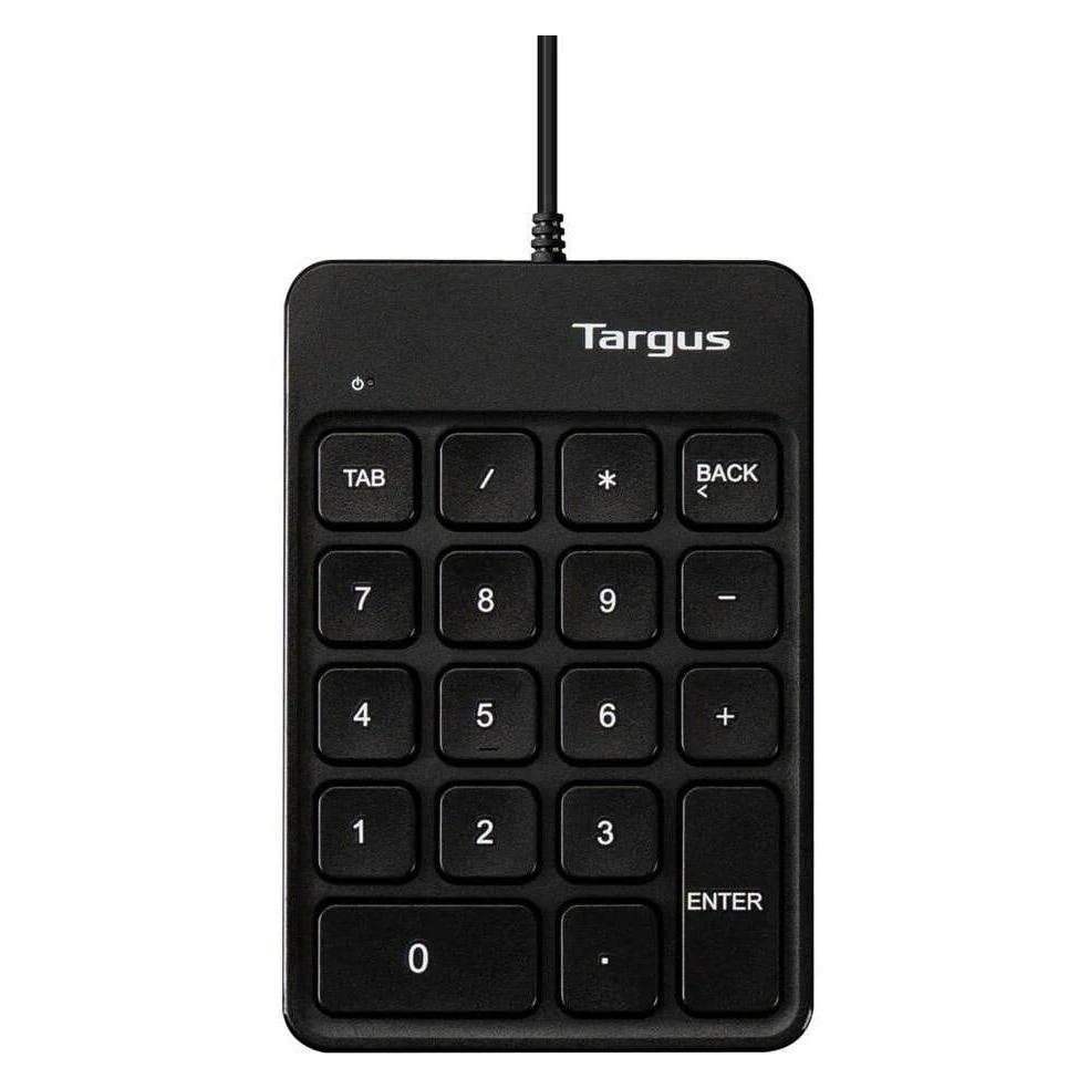 Targus Keypad USB Wired black (Nummernblock, Kabelgebunden) (AKP13GL)