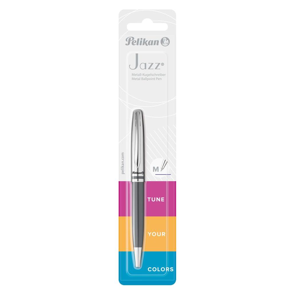 Pelikan Kugelschreiber Jazz Classic 807166 warmgrau Metall (1x) (807166)