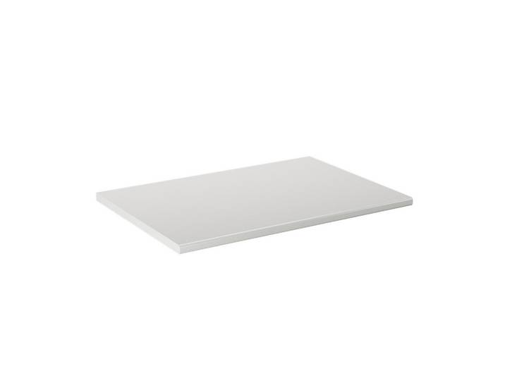 Vicco Küchenarbeitsplatte R-Line, Weiß, 87 cm, Holzwerkstoff, Rechteckig, 87x2.8x60 cm, Küchen, Küchenmöbel, Küchenschränke, Küchenunterschrank