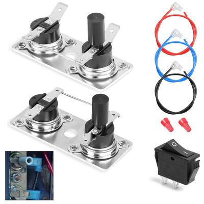 Suburban RV Water Heater Thermostat Kit Limit Switch Replacement For SW Series Suburban RV Water Heater Thermostat Kit Limit Switch Replacement For SW Series