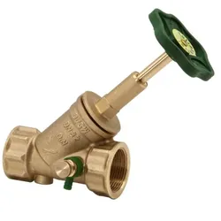 Schlösser Freistromventil 0015103200001 DN 32, G 1 1/4, mit Entleerung, steigende Spindel