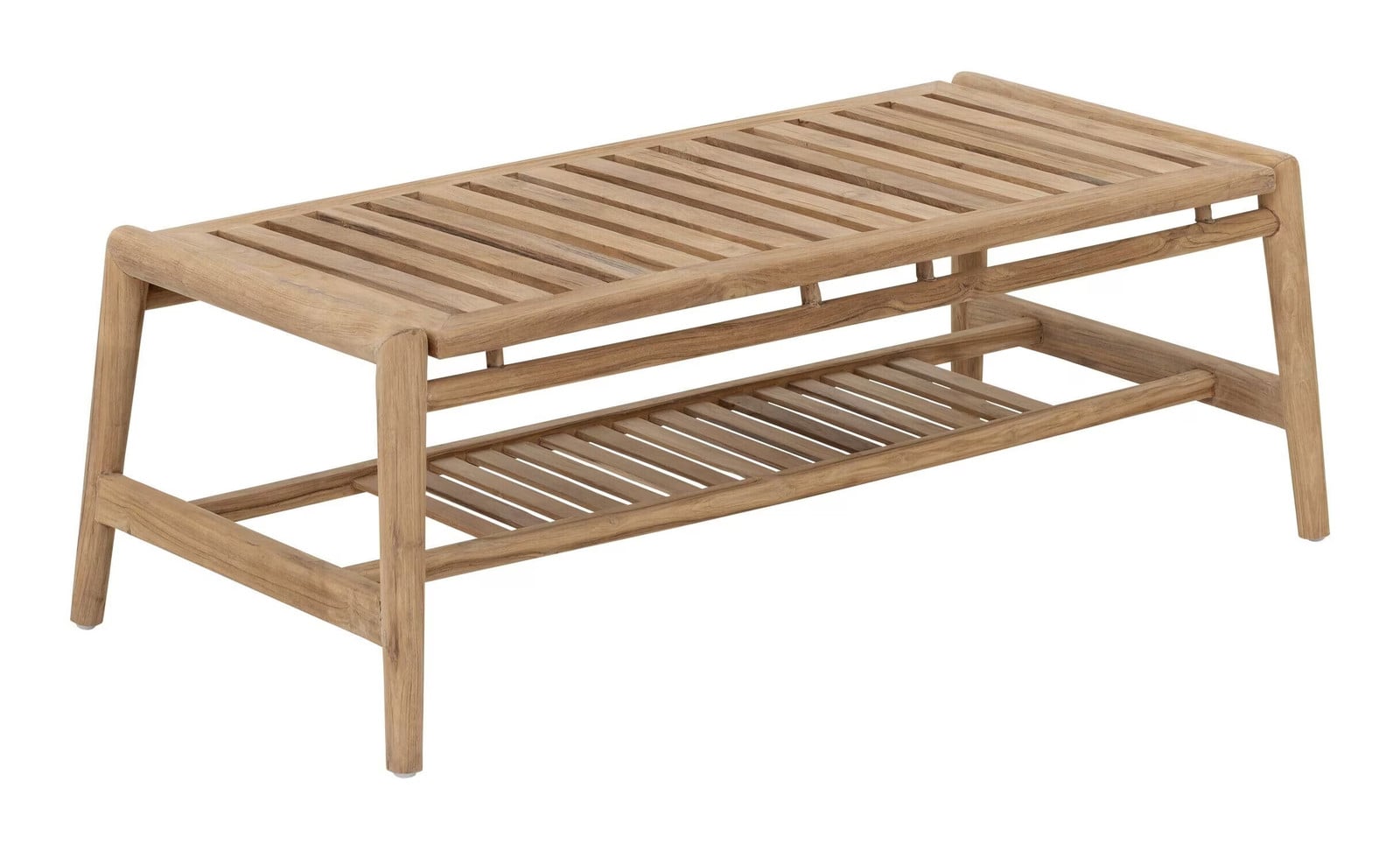 MUST Living Salontafel Ray Teakhout - Naturel - B: 120 cm, D: 60 cm, H: 45 cm
