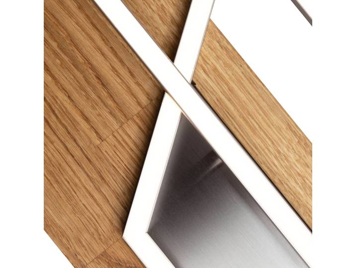 Plafondlamp Panama, dimbaar, hout licht, Woon-/ Eetkamer, Hout, Modern, plafondlamp hout