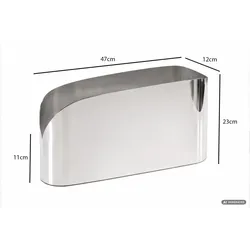Wohnling 47cm, Flaschenkühler, Silber