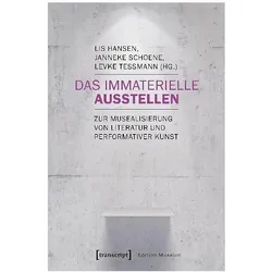 Das Immaterielle ausstellen, Fachbücher