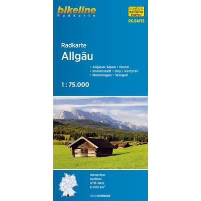 Radkarte Allgäu (RK-BAY18), Sonstige von , Esterbauer, 978-3-85000-892-1
