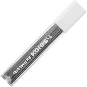 Kores Druckbleistiftminen M Grafitos BB99053, HB, Strichbreite 0.5mm, 12 Stück