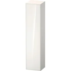 Duravit Zencha Hochschrank, 400x360x1760 mm, eine Tür, Anschlag links, ZE1352L64840000, Farbe: Front: Weiss (Glas)/Korpus: Weiss supermatt