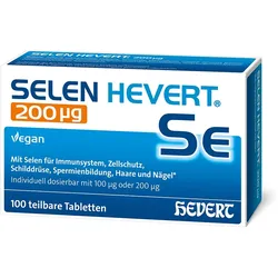 SELEN HEVERT 200 μg Tabletten 100 St