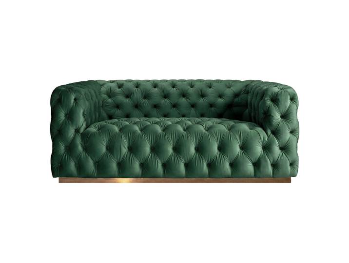 Frankfurt 2-Sitzer Sofa - Flaschengrün