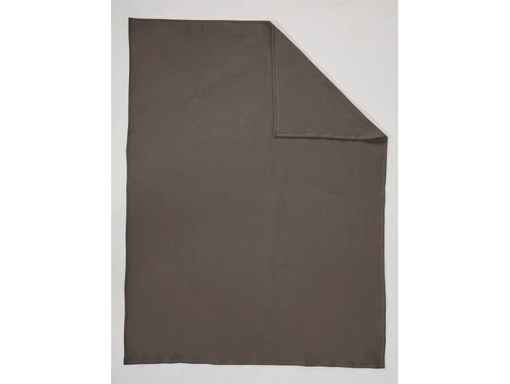 Wohndecke BIEDERLACK Gr. 3, braun, B:100cm L:150cm, 58% Baumwolle, 35% Polyacryl, 7% Polyester, Wohndecken, Wohndecke