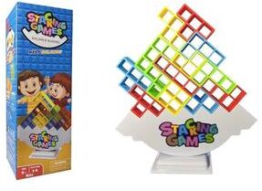 Inspire Curations Dino Tetris Balance Stacking Game rocks 20 Pcs