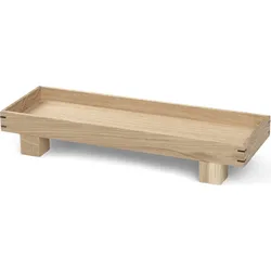Bon Tablett 36 cm natürlich aus Holz