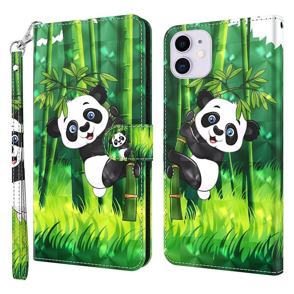 Cover-Discount iPhone 13 Pro - Etui Glitzer Effekt Panda (Apple iPhone 13 Pro) (101127911G)