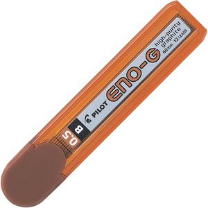 Pilot Druckbleistiftminen Eno-G PL-5ENO, B, Strichbreite 0.5mm, Schreibfarbe schwarz, 12 Stück