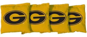 Skip's Garage Grambling State University Tigers Yellow Cornhole Bags