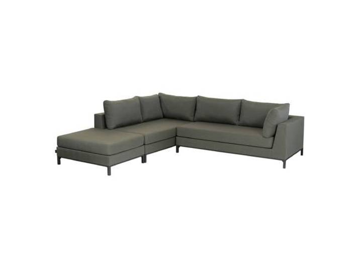WOOOD WOOOD Sicilië Loungeset Tuin – Aluminium – Groen – 60x246x262