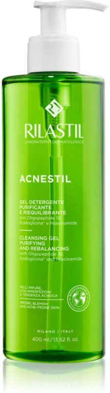 Rilastil Acnestil oil-reducing cleansing gel for oily acne-prone skin 400 ml