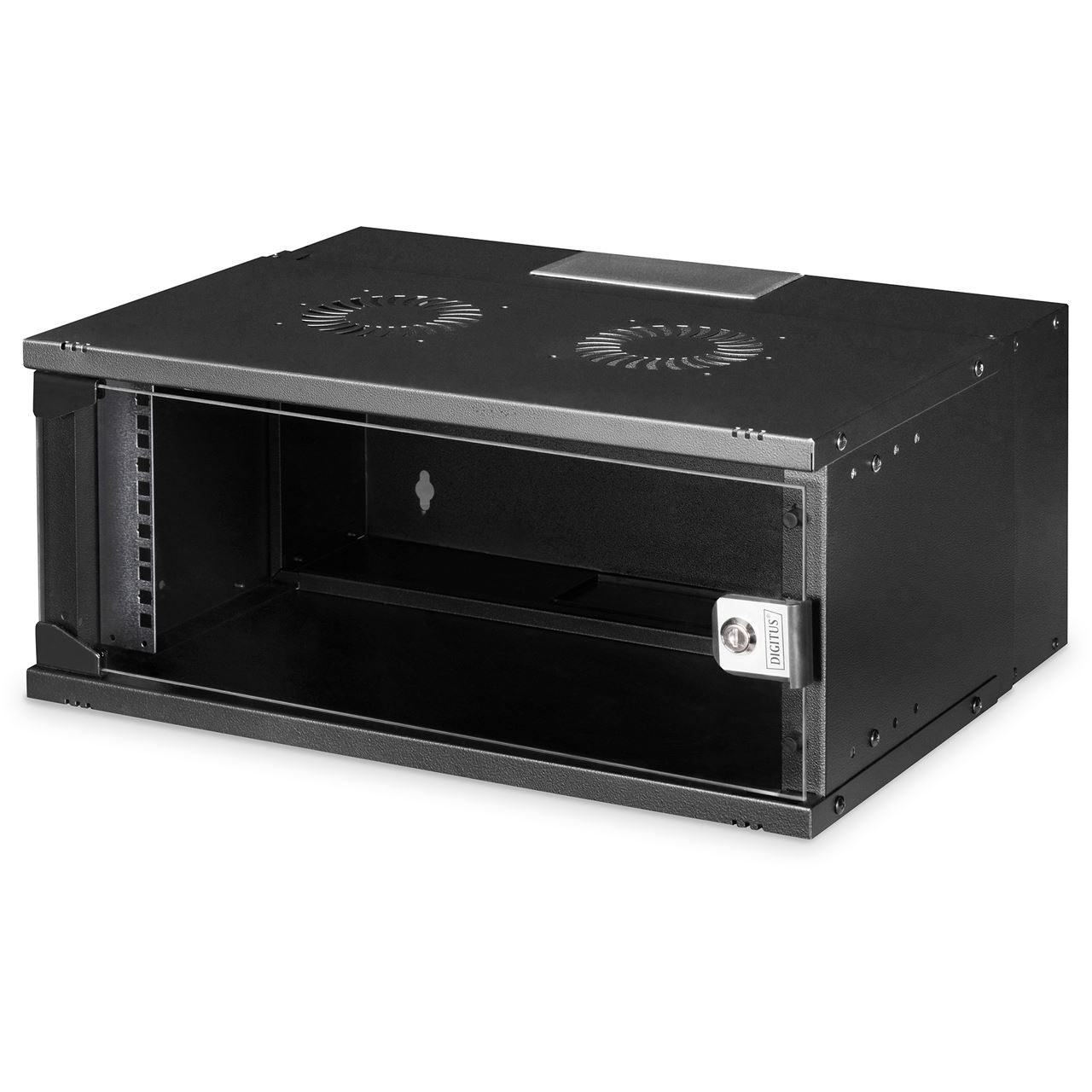 Digitus 48,26cm 19Zoll 4U wall mounting cabinet SOHO PRO 240 x 540 x 400mm black
