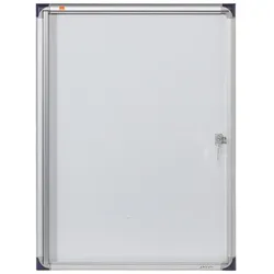 nobo Schaukasten, extraflach, Metall-Rückwand, 4 x DIN A4