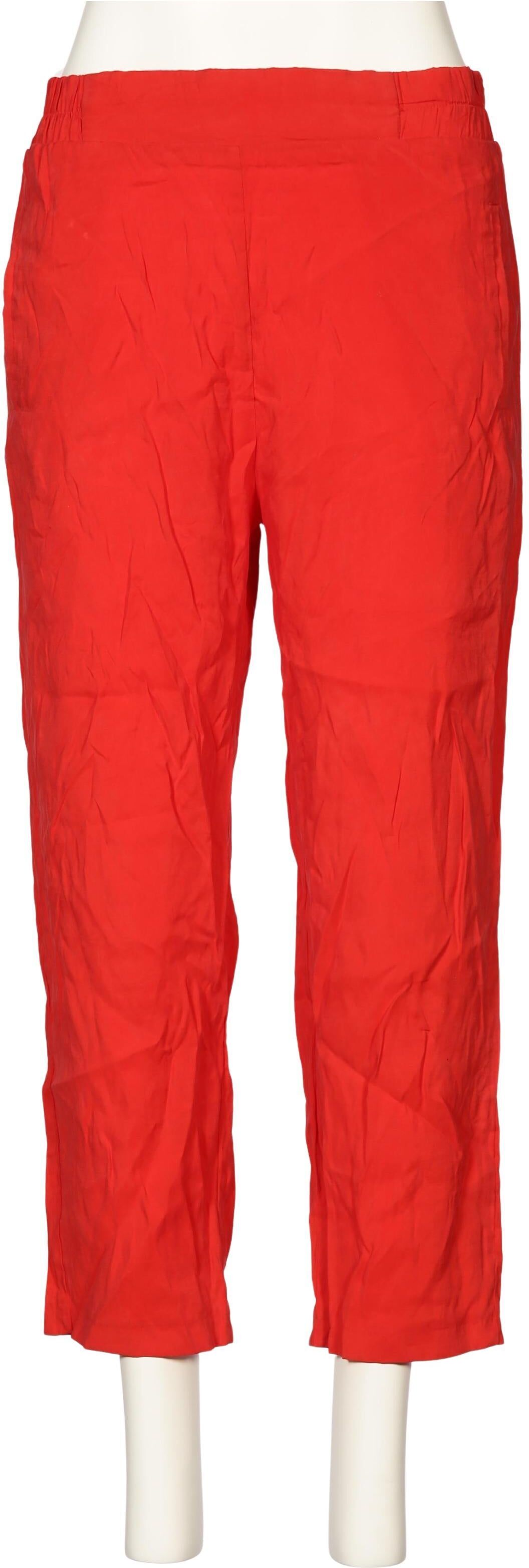 Kauf dich glucklich Damen Stoffhose, Rot, Gr. L, Modal / Synthetik - Second Hand