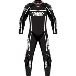 MUGENRACE Ohvale perforierte Kinder 1-Teiler Motorrad Lederkombi 122