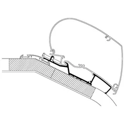 Thule Markisenadapter LMC Liberty TI/TEC 4,5m