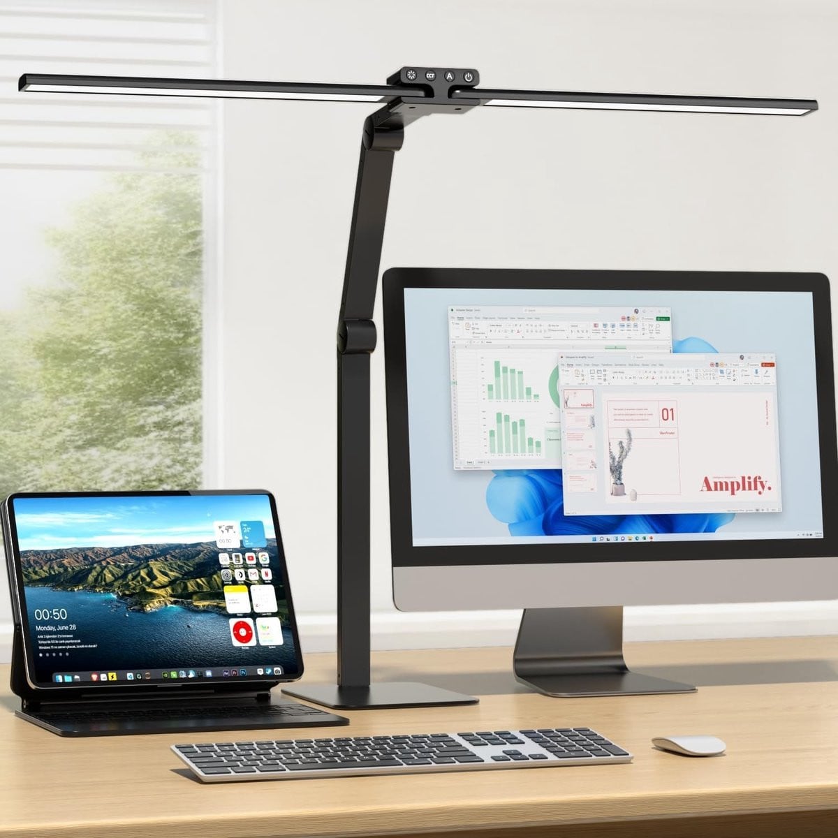 LED bureaulamp voor lezen en taken op je thuiswerkplek