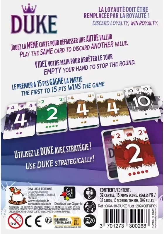 Oka Luda Éditions Duke