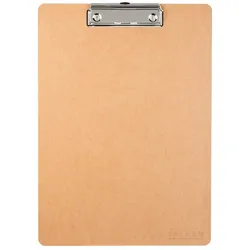 Falken 15072600 Vegan Klemmbrett PURE Nature A4 - Braun